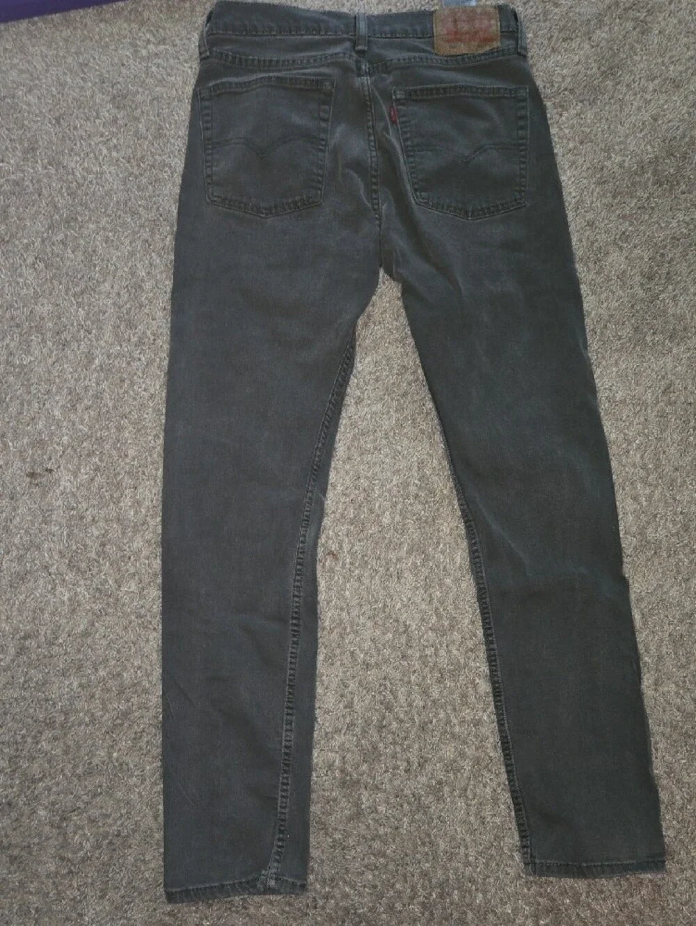 Levi's Men's Charcoal Skinny Jeans